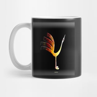 Graphic Bird Mug